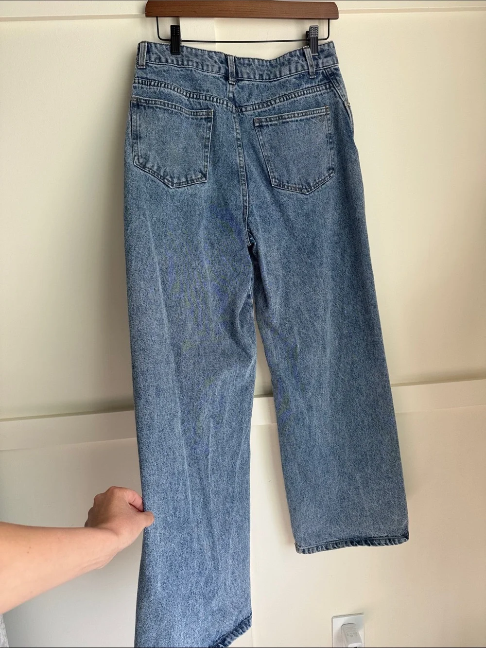 DISSH Mid Wash Blue High-Rise Straight Jeans - Picture 11 of 11